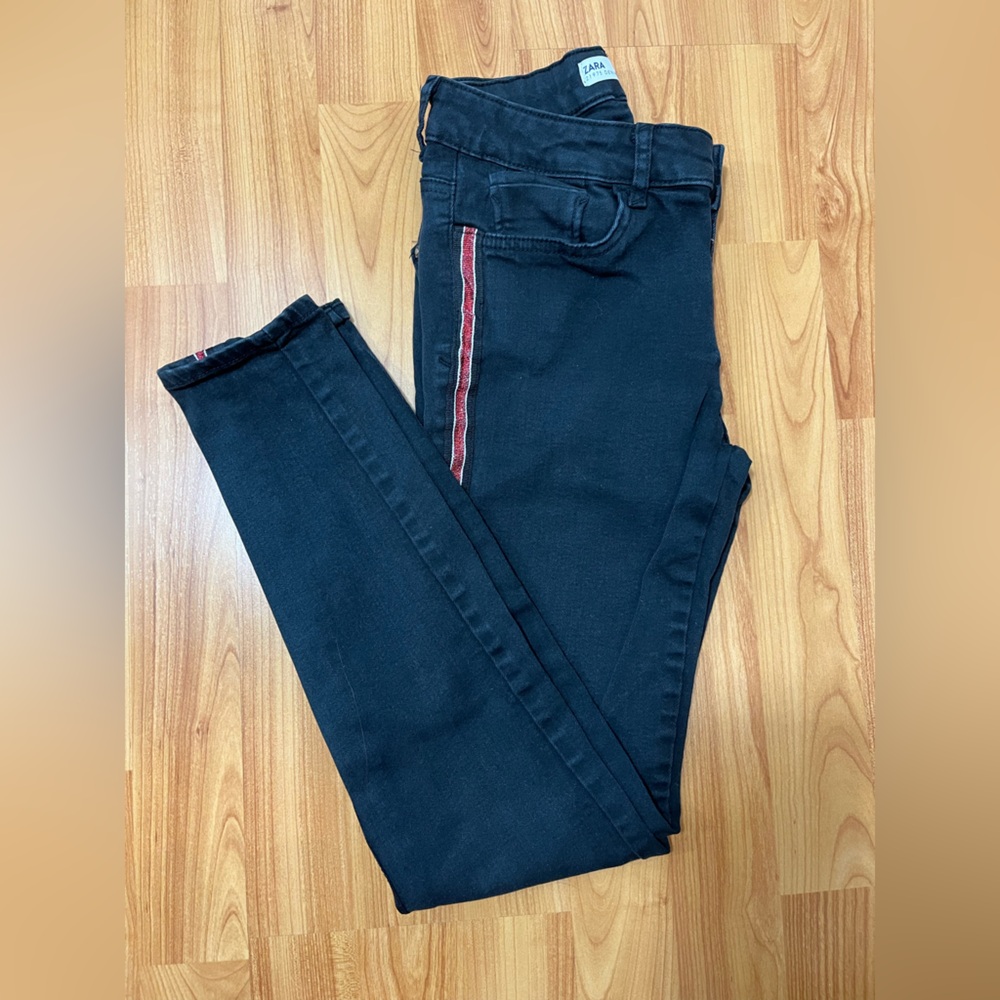Zara black denim
